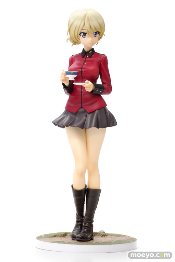 ウェーブのドリームテック ガールズ&パンツァー 劇場版 ダージリン パンツァージャケットVer.の新作フィギュア彩色サンプル画像03