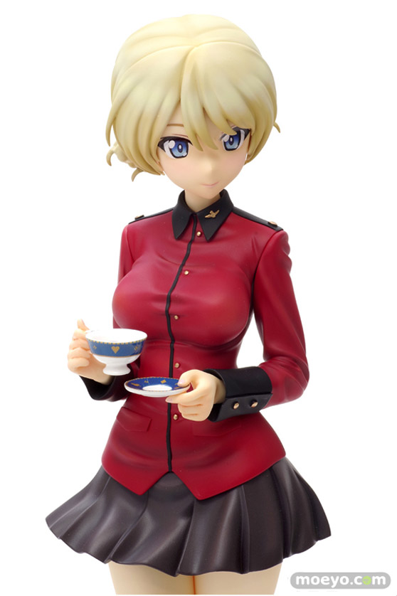 ウェーブのドリームテック ガールズ&パンツァー 劇場版 ダージリン パンツァージャケットVer.の新作フィギュア彩色サンプル画像07