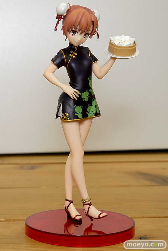 アクアマリンのとある科学の超電磁砲S 御坂美琴 チャイナドレスstyle BlackVer.の新作フィギュア彩色サンプル画像01