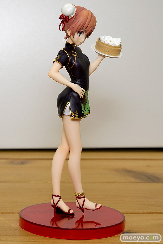 アクアマリンのとある科学の超電磁砲S 御坂美琴 チャイナドレスstyle BlackVer.の新作フィギュア彩色サンプル画像02
