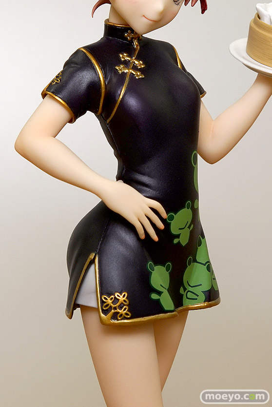 アクアマリンのとある科学の超電磁砲S 御坂美琴 チャイナドレスstyle BlackVer.の新作フィギュア彩色サンプル画像13