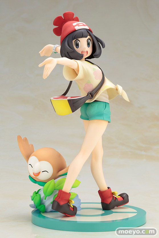 コトブキヤのARTFX J 『ポケットモンスター』シリーズ ミヅキ with モクローの新作フィギュア彩色サンプル画像01