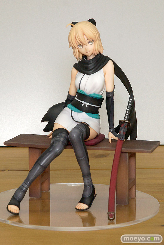 ウイングのFate/Grand Order セイバー/沖田総司 ～剣士の休息～の新作フィギュア彩色サンプル画像01