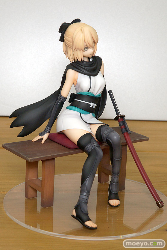 ウイングのFate/Grand Order セイバー/沖田総司 ～剣士の休息～の新作フィギュア彩色サンプル画像03