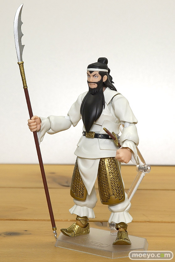 ファット・カンパニーのfigma 横山光輝 三国志 関羽の新作フィギュア彩色サンプル画像01