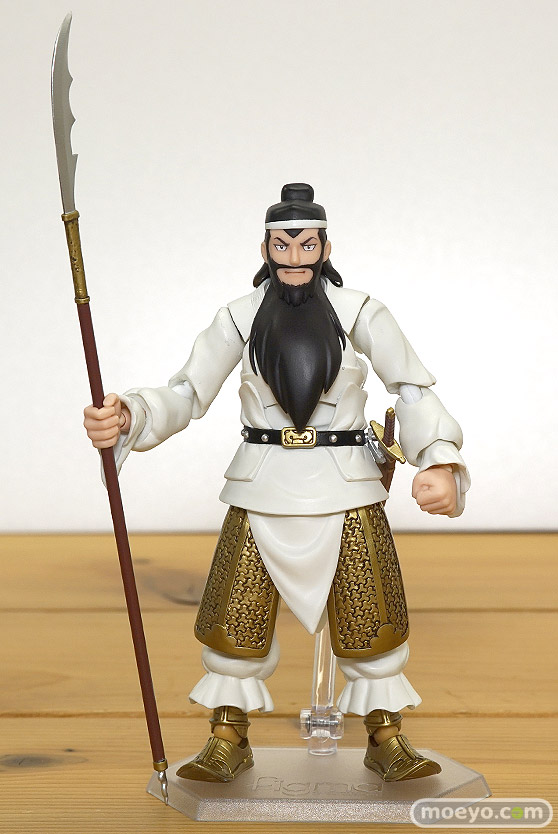 ファット・カンパニーのfigma 横山光輝 三国志 関羽の新作フィギュア彩色サンプル画像02