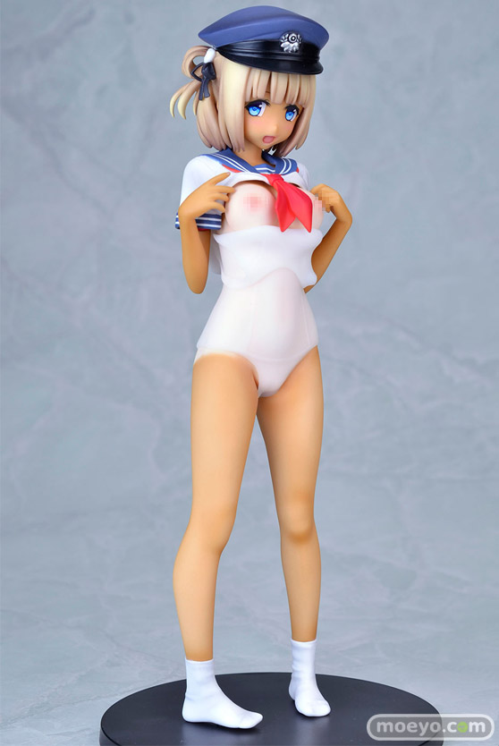 Q-sixのまいてつ　雛衣ポーレット　日焼けあとの新作アダルトフィギュア彩色サンプル画像13