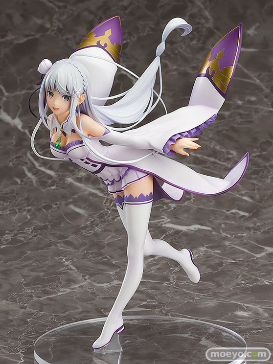ジェンコのRe:ゼロから始める異世界生活 エミリアの新作フィギュア彩色サンプル画像01