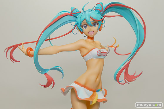 フリーイングの初音ミクGTプロジェクト レーシングミク2016 タイVer.の新作フィギュア彩色サンプル画像04