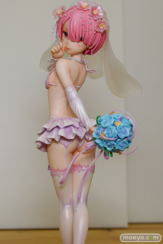 ファット・カンパニーのRe：ゼロから始める異世界生活 ラム ウェディングVer.の新作フィギュア彩色サンプル画像01