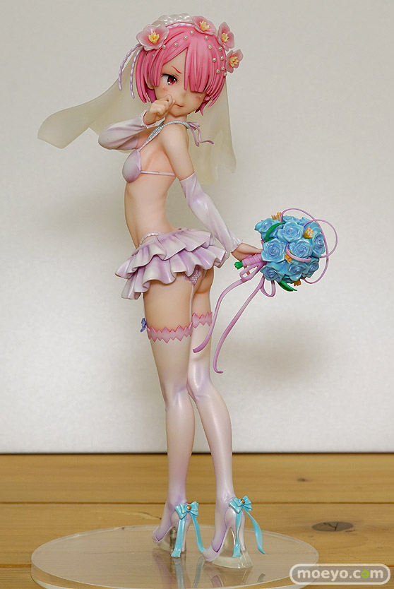 ファット・カンパニーのRe：ゼロから始める異世界生活 ラム ウェディングVer.の新作フィギュア彩色サンプル画像02