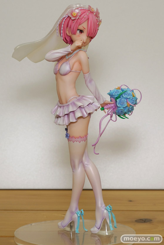 ファット・カンパニーのRe：ゼロから始める異世界生活 ラム ウェディングVer.の新作フィギュア彩色サンプル画像03