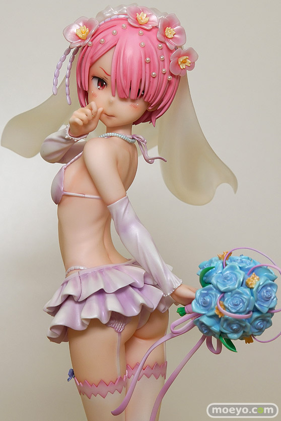 ファット・カンパニーのRe：ゼロから始める異世界生活 ラム ウェディングVer.の新作フィギュア彩色サンプル画像11