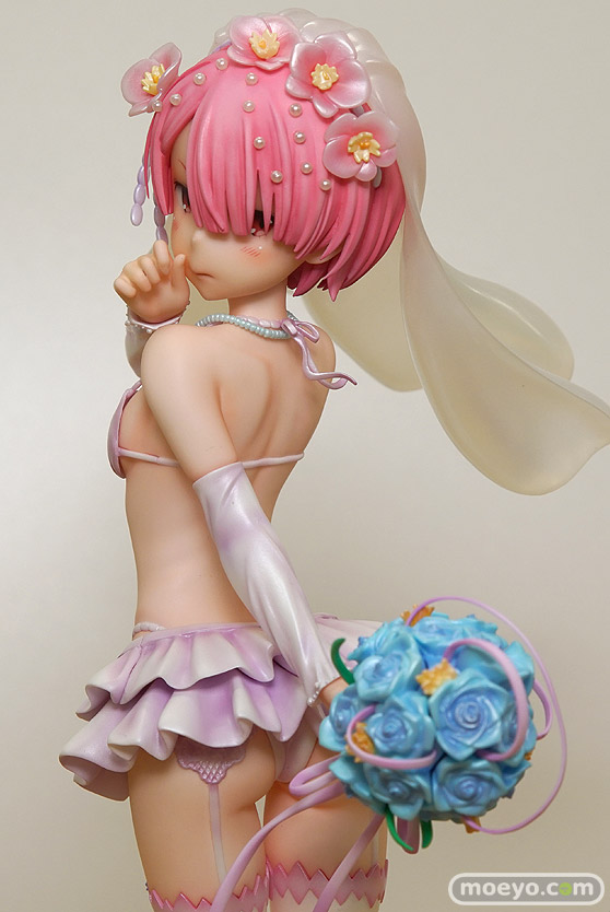 ファット・カンパニーのRe：ゼロから始める異世界生活 ラム ウェディングVer.の新作フィギュア彩色サンプル画像13