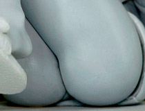 ファインクローバーの新作フィギュア「ガヴリールドロップアウト 天真＝ガヴリール＝ホワイト」監修中原型が展示！【2018冬合同展示会】