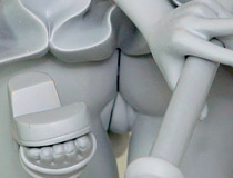 大変な切れ込み！ファット・カンパニー新作フィギュア「この素晴らしい世界に祝福を！2 アクア」監修中原型が展示！【WF2018冬】