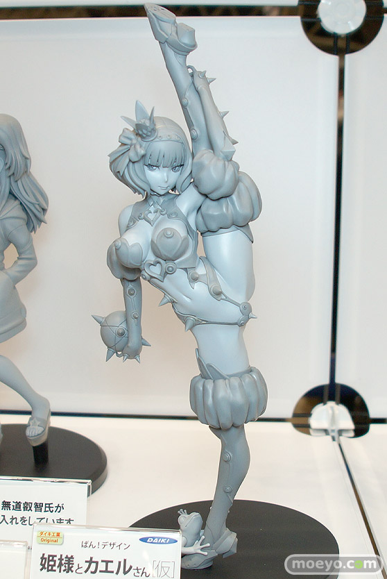 ダイキ工業のばん！デザイン 姫様とカエルさん[仮]の新作フィギュア原型画像01