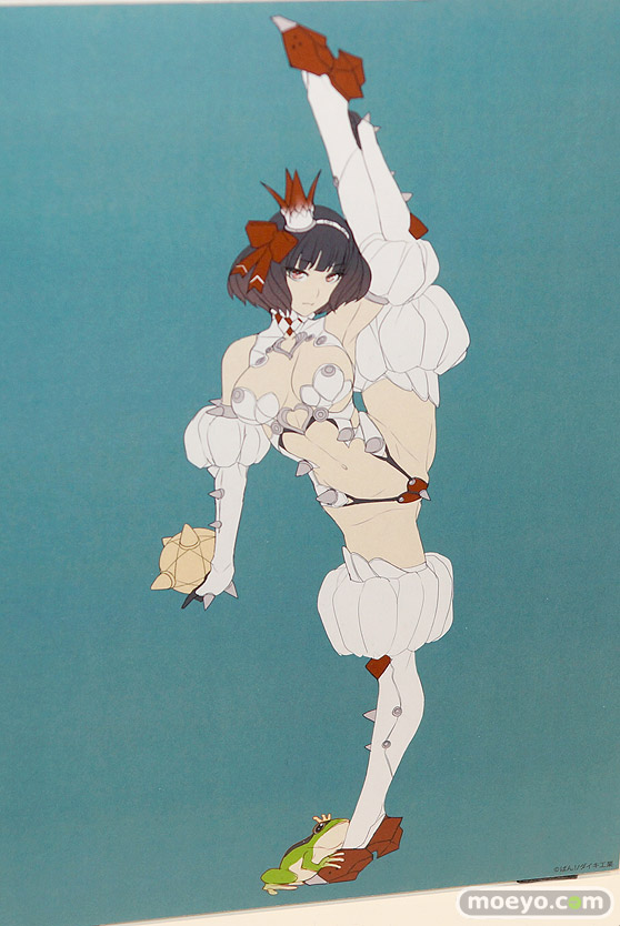 ダイキ工業のばん！デザイン 姫様とカエルさん[仮]の新作フィギュア原型画像11