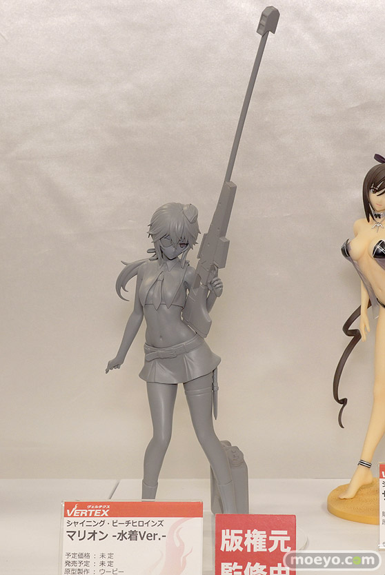 ヴェルテクスのシャイニング・ビーチヒロインズ マリオン -水着Ver.-の新作フィギュア原型画像01