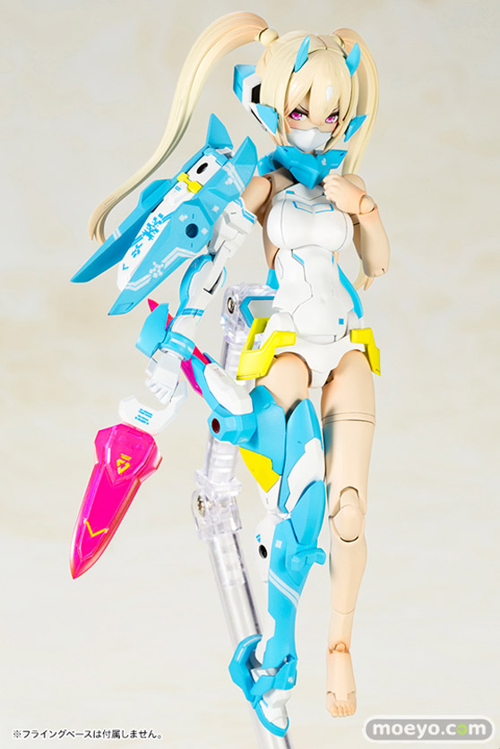コトブキヤのメガミデバイス 朱羅 忍者 蒼衣の新作フィギュア彩色プラモデル画像01