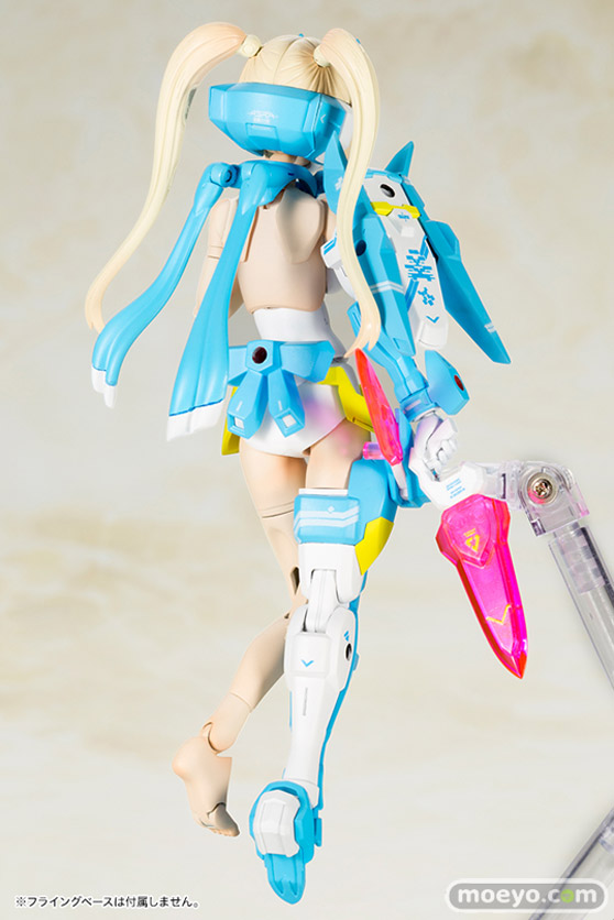 コトブキヤのメガミデバイス 朱羅 忍者 蒼衣の新作フィギュア彩色プラモデル画像02