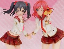 エロさ溢れる太もも造形！アルター新作フィギュア「ラブライブ！スクールアイドルフェスティバル 矢澤にこ＆西木野真姫 バレンタイン編」予約受付中！【WF2018冬】