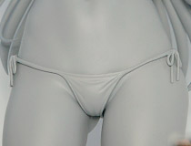 Q-six新作アダルトフィギュア「サキュバステードライフ 櫻待冬子」監修中原型が展示！【WF2018冬】