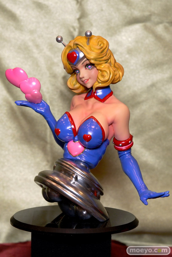 画像　フィギュア　サンプル　レビュー　ワンダーフェスティバル 2018［冬］　CLAY GOO Polytoys ブロンドパロット 02