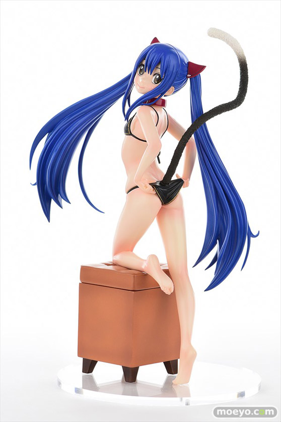 オルカトイズのFAIRY TAIL ウェンディ・マーベル・黒猫Gravure_Styleの新作フィギュア彩色サンプル画像01