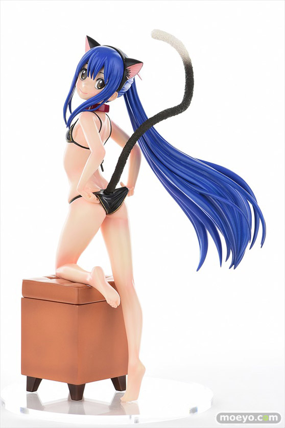 オルカトイズのFAIRY TAIL ウェンディ・マーベル・黒猫Gravure_Styleの新作フィギュア彩色サンプル画像24
