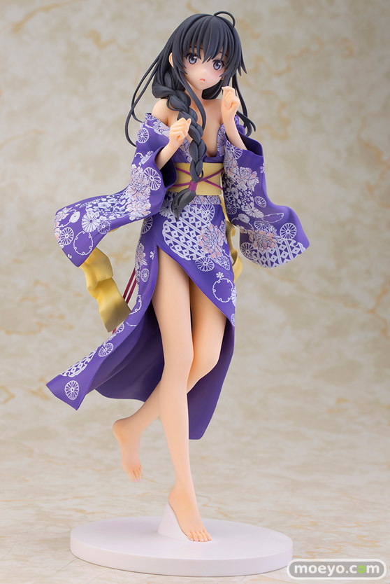 アルファマックスのやはり俺の青春ラブコメはまちがっている。続 雪ノ下雪乃 浴衣Ver.の新作フィギュア彩色サンプル画像01