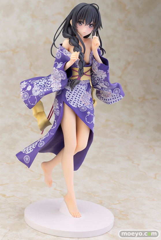 アルファマックスのやはり俺の青春ラブコメはまちがっている。続 雪ノ下雪乃 浴衣Ver.の新作フィギュア彩色サンプル画像05