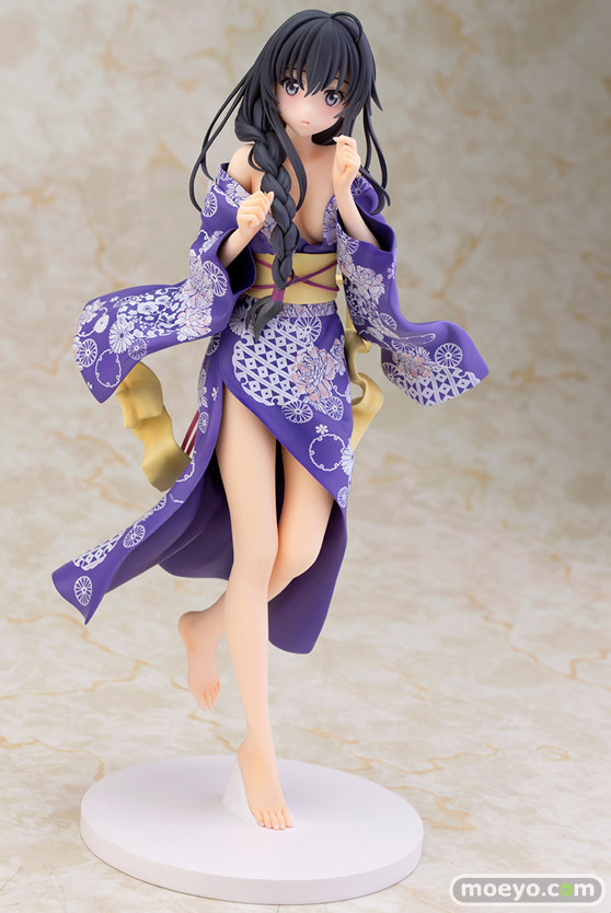 アルファマックスのやはり俺の青春ラブコメはまちがっている。続 雪ノ下雪乃 浴衣Ver.の新作フィギュア彩色サンプル画像06