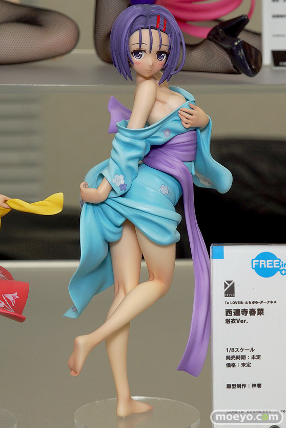 フリーイングのY-STYLE To LOVEる-とらぶる- ダークネス 西連寺春菜 浴衣Ver.の新作フィギュア彩色サンプル画像01