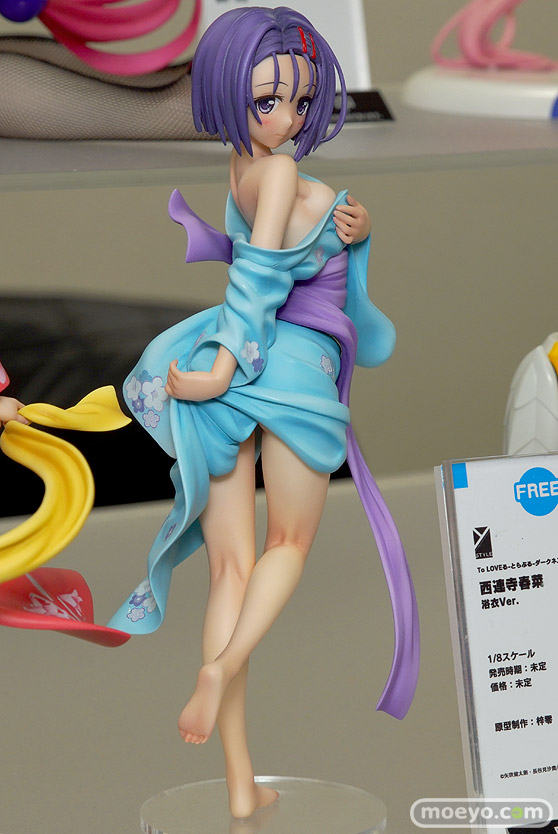 フリーイングのY-STYLE To LOVEる-とらぶる- ダークネス 西連寺春菜 浴衣Ver.の新作フィギュア彩色サンプル画像03