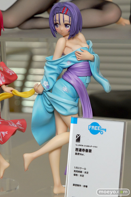 フリーイングのY-STYLE To LOVEる-とらぶる- ダークネス 西連寺春菜 浴衣Ver.の新作フィギュア彩色サンプル画像05