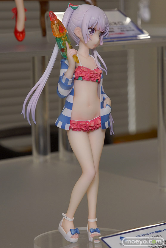 アクアマリンのNEW GAME！！ 涼風青葉 水着styleの新作フィギュア彩色サンプル画像02