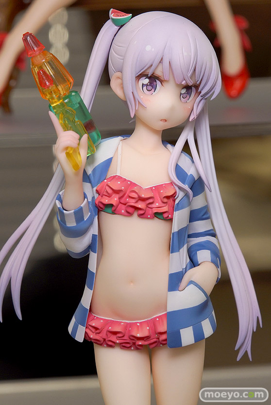 アクアマリンのNEW GAME！！ 涼風青葉 水着styleの新作フィギュア彩色サンプル画像04