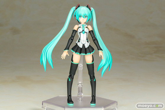 コトブキヤのフレームアームズ・ガール フレームミュージック・ガール 初音ミク プラモデルの新作フィギュア彩色サンプル画像07