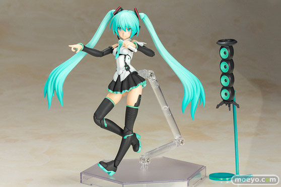 コトブキヤのフレームアームズ・ガール フレームミュージック・ガール 初音ミク プラモデルの新作フィギュア彩色サンプル画像11