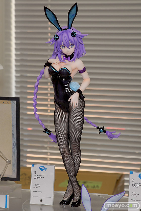 フリーイングの超次元ゲイム ネプテューヌ パープルハート バニーVer. の新作フィギュア彩色サンプル画像01