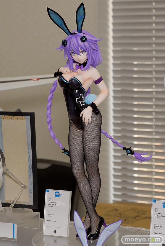 フリーイングの超次元ゲイム ネプテューヌ パープルハート バニーVer. の新作フィギュア彩色サンプル画像05