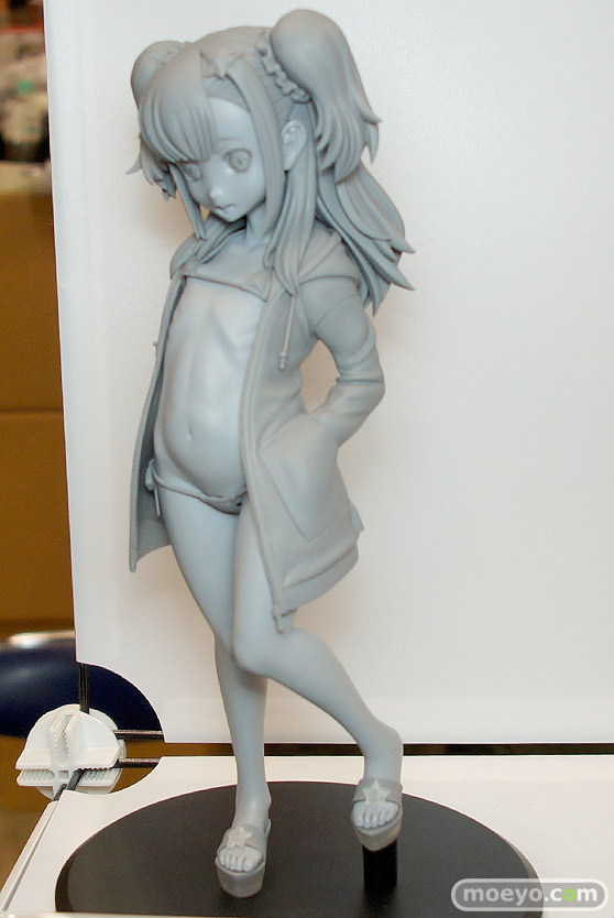 ダイキ工業の無道叡智デザイン お豆ちゃん（小豆島夏乃）（仮）　の新作フィギュア原型画像03