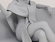 アニプレックス新作フィギュア「Fate/EXTRA Last Encore　セイバー」監修中原型が展示！【アニメジャパン2018】