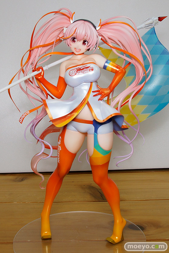 マックスファクトリーの初音ミク GTプロジェクト すーぱーそに子 レーシングVer. 2016の新作フィギュア彩色サンプル撮りおろし画像11