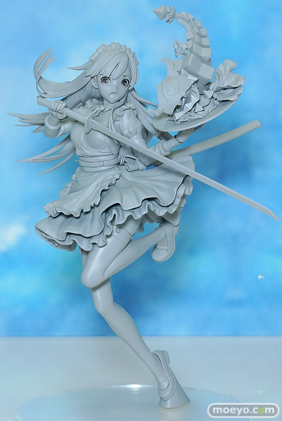 キューズQのセブンスドラゴン2020-II サムライ（刀子） メイドStyleの新作フィギュア原型画像01