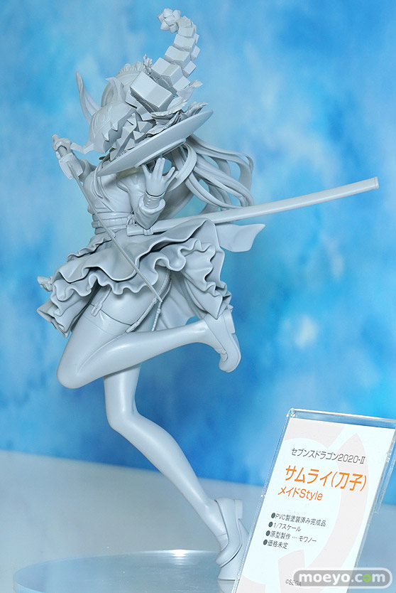 キューズQのセブンスドラゴン2020-II サムライ（刀子） メイドStyleの新作フィギュア原型画像03
