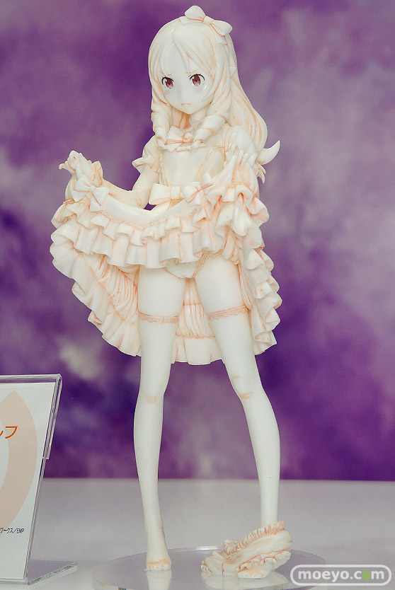 キューズQのエロマンガ先生 山田エルフ　の新作フィギュア無彩色サンプル画像03