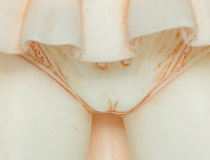 キューズQ新作フィギュア「エロマンガ先生 山田エルフ」無彩色サンプルが展示！【WF2018冬】