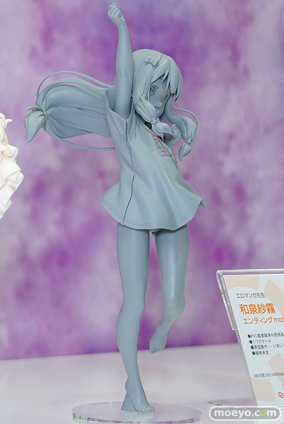 キューズQのエロマンガ先生 和泉紗霧 エンディングmode　の新作フィギュア無彩色サンプル画像02